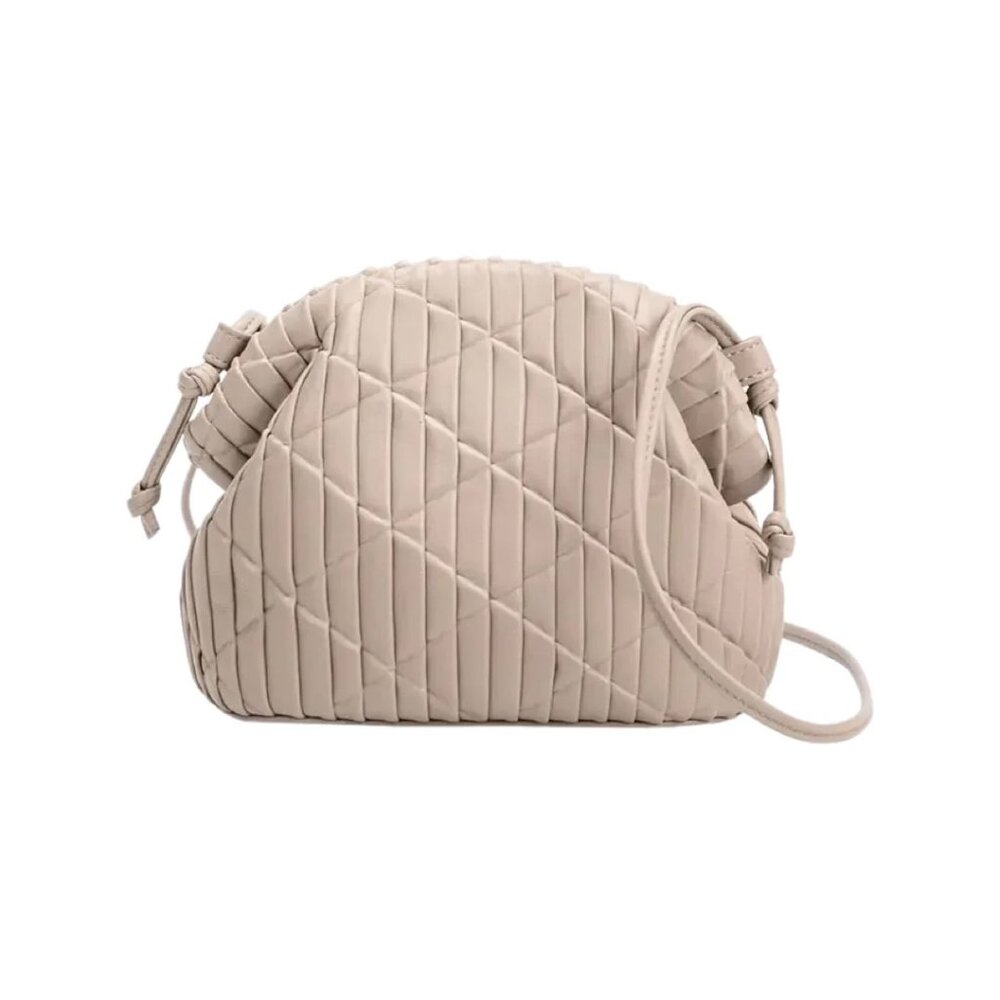 Melie Bianco Ava Crossbody Bag Bone